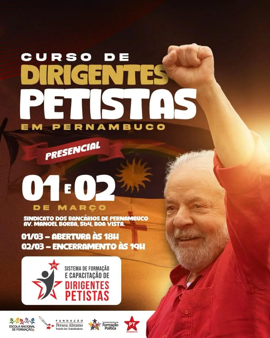 Card Chamada Curso Pernambuco