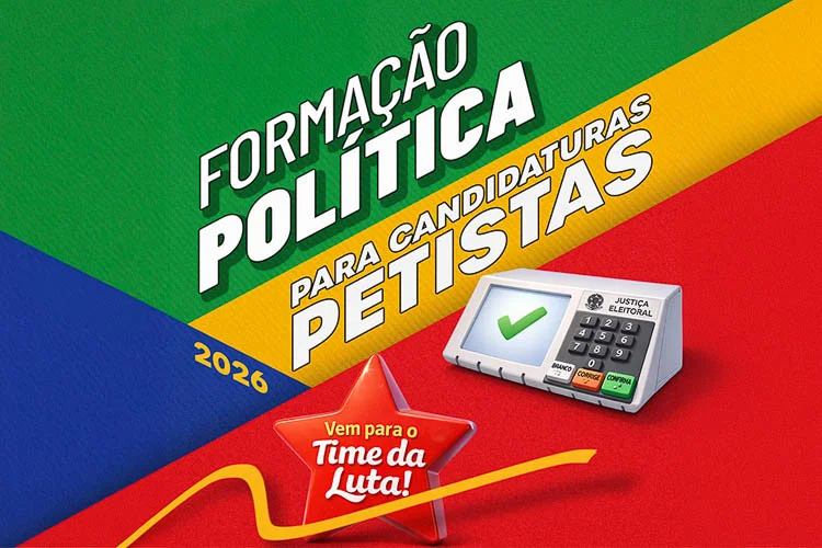Formacao politica para candidaturas petidtas divulgacao