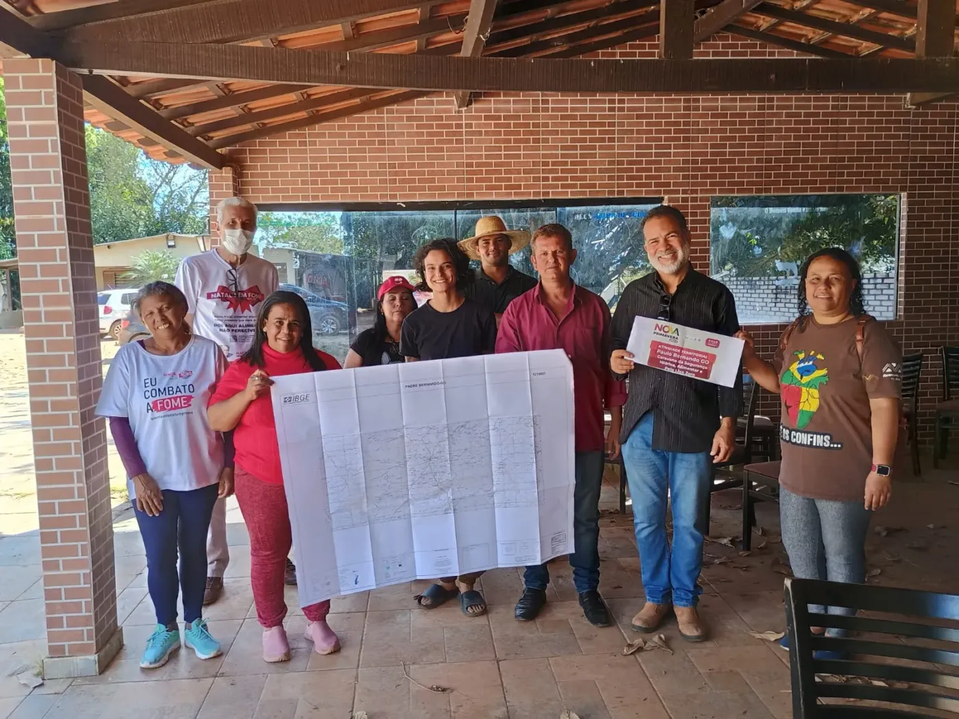 EQUirOIUjPsR Plano Municipal de Revitalizacao de Bacias Hidrograficas encontro com a comunidade